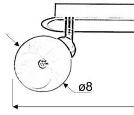 Nástenná lampa 2X40W G9 saténový chróm ALABASTER