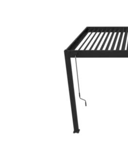 Bioklimatická pergola INTRO PLUS 4x3 m k stene Rojaplast