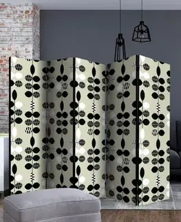Paraván Black and White Dots Dekorhome