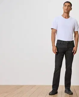 Džínsy, sivý denim