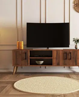 Televízny stolík Exxen Walnut