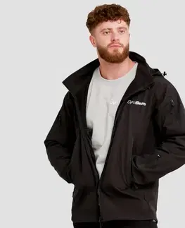 GymBeam Pánska bunda Softshell Black  LL