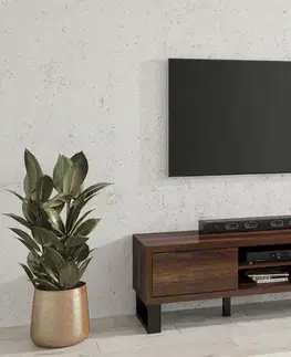 TV stolík HELL s dvoma výklopnými skrinkami