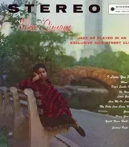 Simone Nina - Little Girl Blue (2021 Stereo Remaster Clear Blue) LP - Nina Simone
