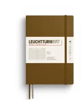 Zápisník LEUCHTTURM1917 Medium (A5) Spice Brown, 123p., riadkovaný