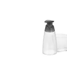 Tescoma dávkovač saponátu CLEAN KIT 350 ml, s miestom pre špongiu biela