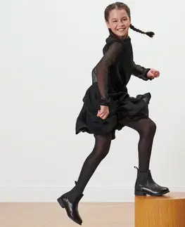 Jemné detské nylonové pančuchy, 2 ks