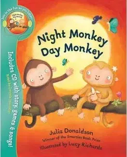 Night Monkey, Day Monkey (Book & CD)