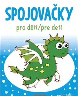 Spojovačky pro děti/pre deti - modrý sešit (cz/sk vydanie)