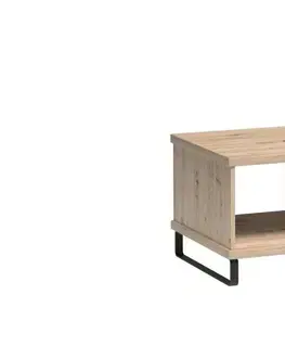 CAROLYN C8 konferenčný stolík na nožičkách, dub Artisan