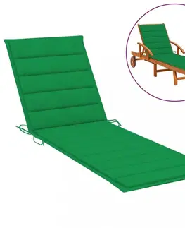 Poduška na záhradné lehátko látka Dekorhome