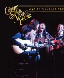 Crosby, Stills, Nash & Young - Live At Fillmore East, 1969 (Clear) 2LP - Crosby, Stills, Nash&Young
