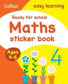 Ready for school: maths Sticker Book Ages 4-5 - Easy Learning