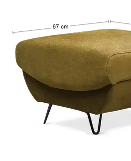 NABBI Salma taburetka horčicová