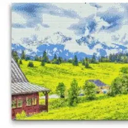 Diamantovanie podľa čísiel Vysoké Tatry (40x50cm)