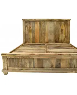 Posteľ Devi 160x200 indický masív mango