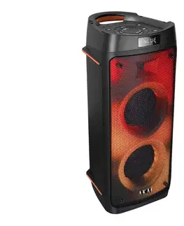 AKAI PARTY BOX 810 - Bezdrôtový reproduktor 65W/230V 5000 mAh + diaľkové ovládanie PARTY BOX 810