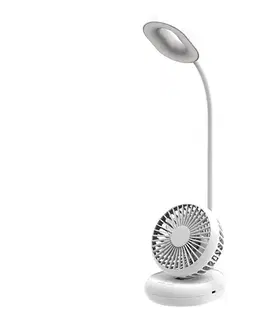 Eurolamp LED stmievateľná stolová lampa s látorom LED/2W/5V 6000-8000K 2000 mAh 300-20563