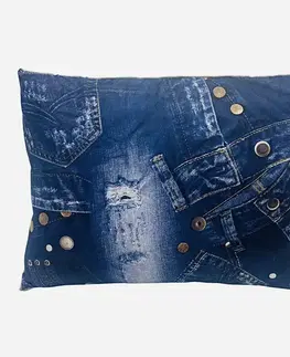 Vankúš antialergický Jeans 50x70cm TiaHome