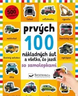 Prvých 100 nákladných áut a všetko, čo jazdí - so samolepkami