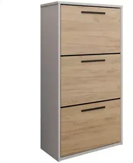 Skrinka na topánky Asper Stojaci Fr. Craft/biela