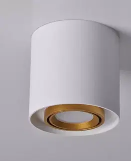 Lampa Eger 313966 Biele a zlaté GU10 LW1