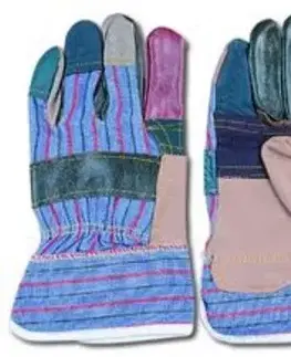 Kinekus Rukavice KOMBI, textil - koža ROBIN, č.10., 12 párov