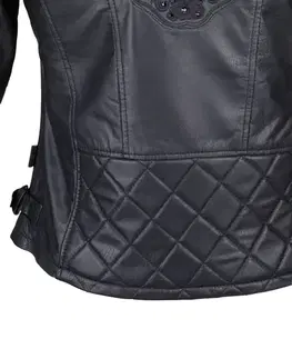 W-TEC Strass čierna s kamienkami - L