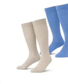 Cestovné kompresné podkolienky, 2 páry
