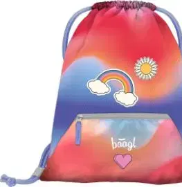 Vrecko s priehradkou na zips Hippie Baagl