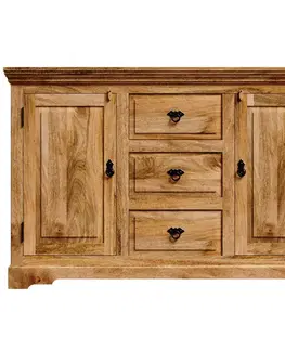 Komoda Guru 140x90x45 z mangového dreva