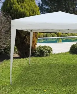 GARDENKUS Altánok 295x295cm, rýchlozostaviteľný béžový GARDENKUS