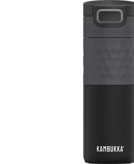 Kambukka Termohrnček Etna Grip 500 ml Black Steel