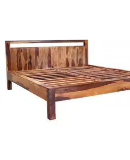 Posteľ Amba 180x200 z indického masívu palisander