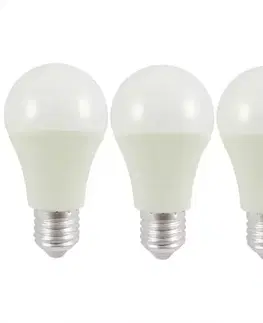 Žiarovky LED A60 10W E27 800LM 2700K (3-PACK)