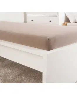 Prestieradlo jersey IDEAL 90x200 orechové