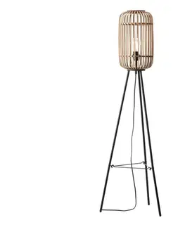 Brilliant - Stojacia lampa WOODROW 1xE27/60W/230V bambus 93776/20