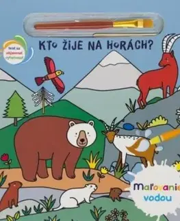 Maľovanie vodou: Kto žije na horách?