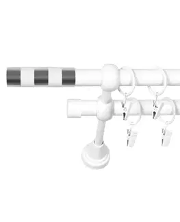 Garniž II Promo FI 19 160cm duo biela-chrómová