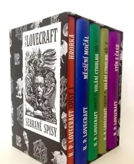 Sebrané spisy H. P. Lovecrafta BOX - Howard Phillips Lovecraft