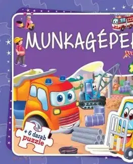 Munkagépek + 6 darab puzzle