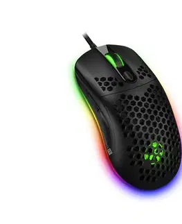 CONNECT IT CMO-5511-BK - LED RGB drôtová herná myš 200-12800 DPI čierna CMO-5511-BK