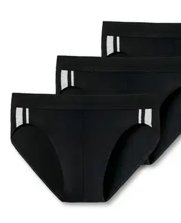 Slipy SCHIESSER, 3 ks, čierne