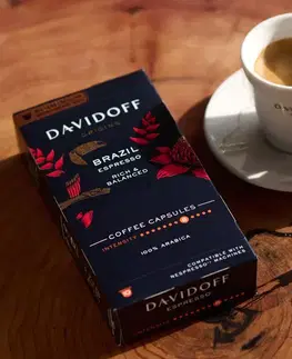 DAVIDOFF CAFÉ ORIGINS Brazil Espresso - 10 x 10 kapsúl