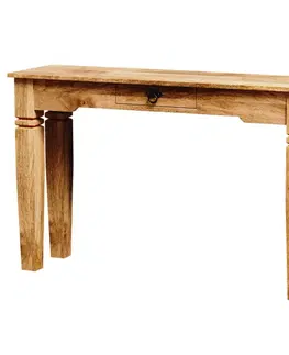 Konzolový stolík Guru 110x76x35 indický masív mango