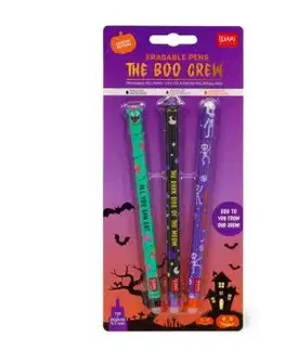 Legami Set 3 gumovacích pier The Boo Crew HALLOWEEN2025