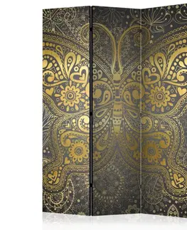 Paraván Golden Butterfly Dekorhome
