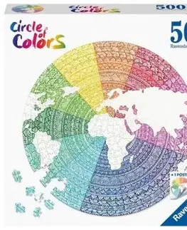 Kruhové puzzle Mandala 500 Ravensburger - Ravensburger