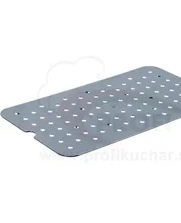 STALGAST Odkvapkávacia vložka GN 1/1, čierný polykarbonát