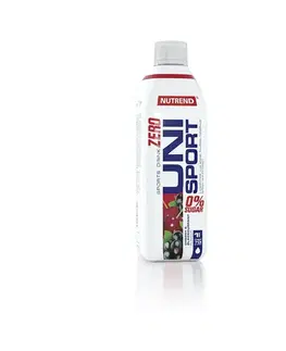 Nutrend Unisport Zero 1000 ml višňa - čierna rýbezľa